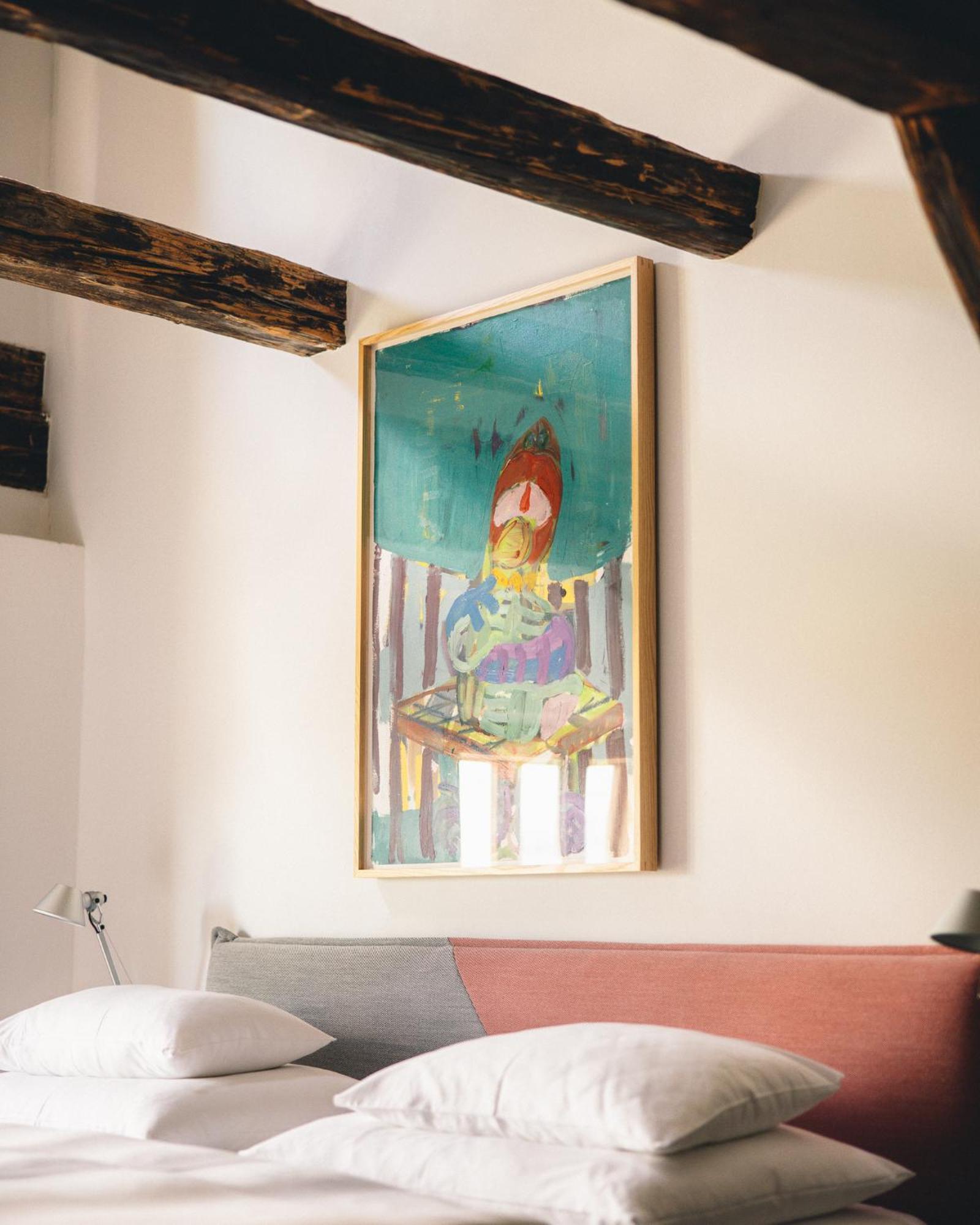 Kai 36 - Hotel Zwischen Fels Und Fluss Graz Exterior foto A painting by the artist